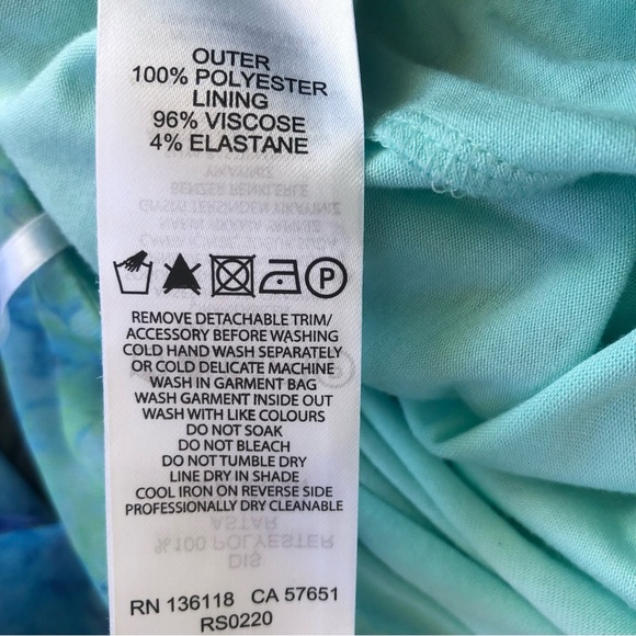 🌿 FOREVER NEW 🌿 high low midi dress size 6 adjustable straps - Picture 7 of 7